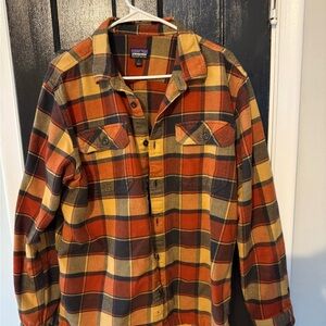 Patagonia Fjord Plaid Flannel Shirt